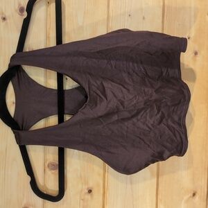 K-Deer crop tank w/shelf bra